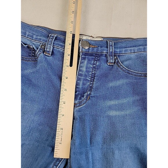 Free People Jeans Womens 26 29x27 Skinny Medium Blue Mid Rise Preppy Stretch - Picture 7 of 12